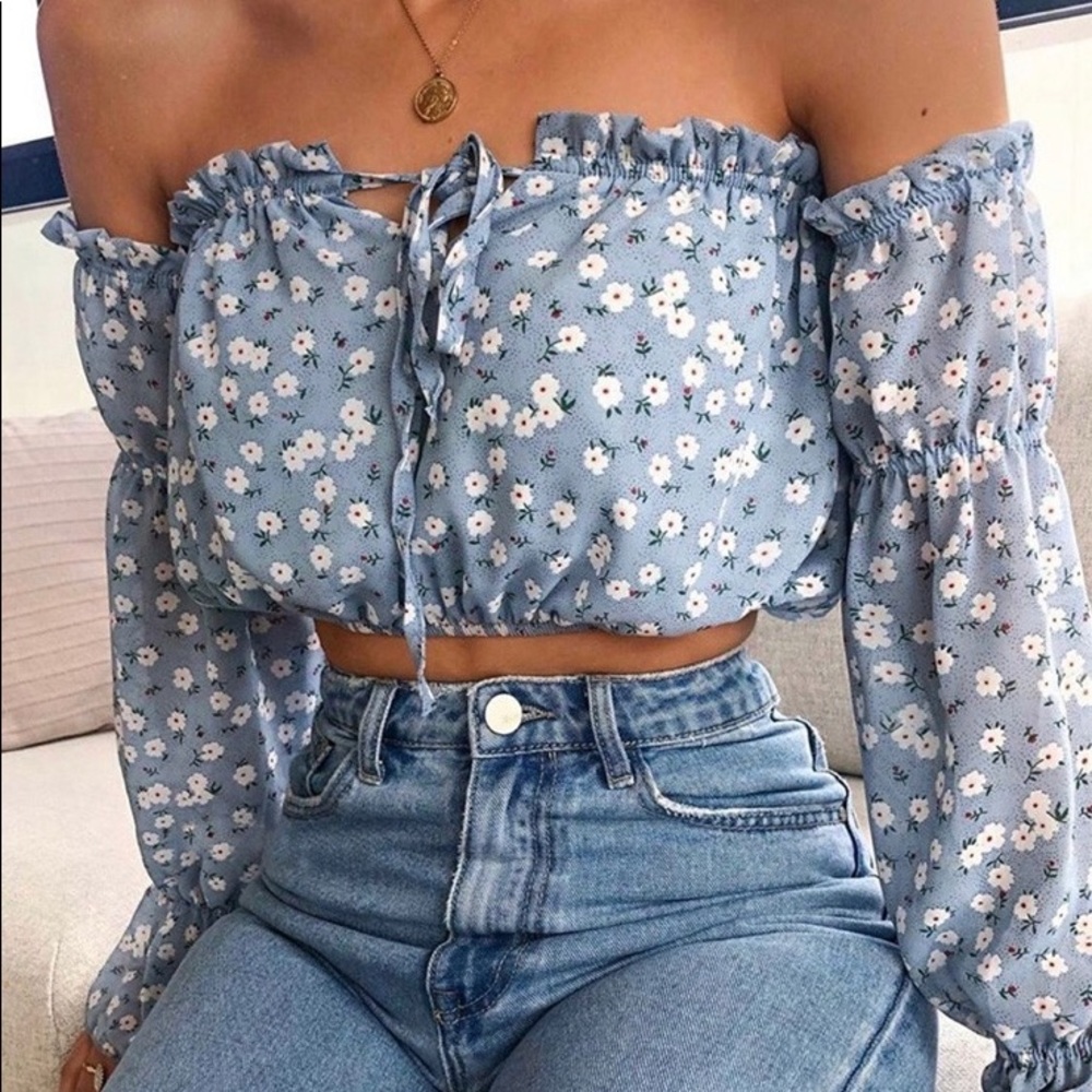 Crop blouse